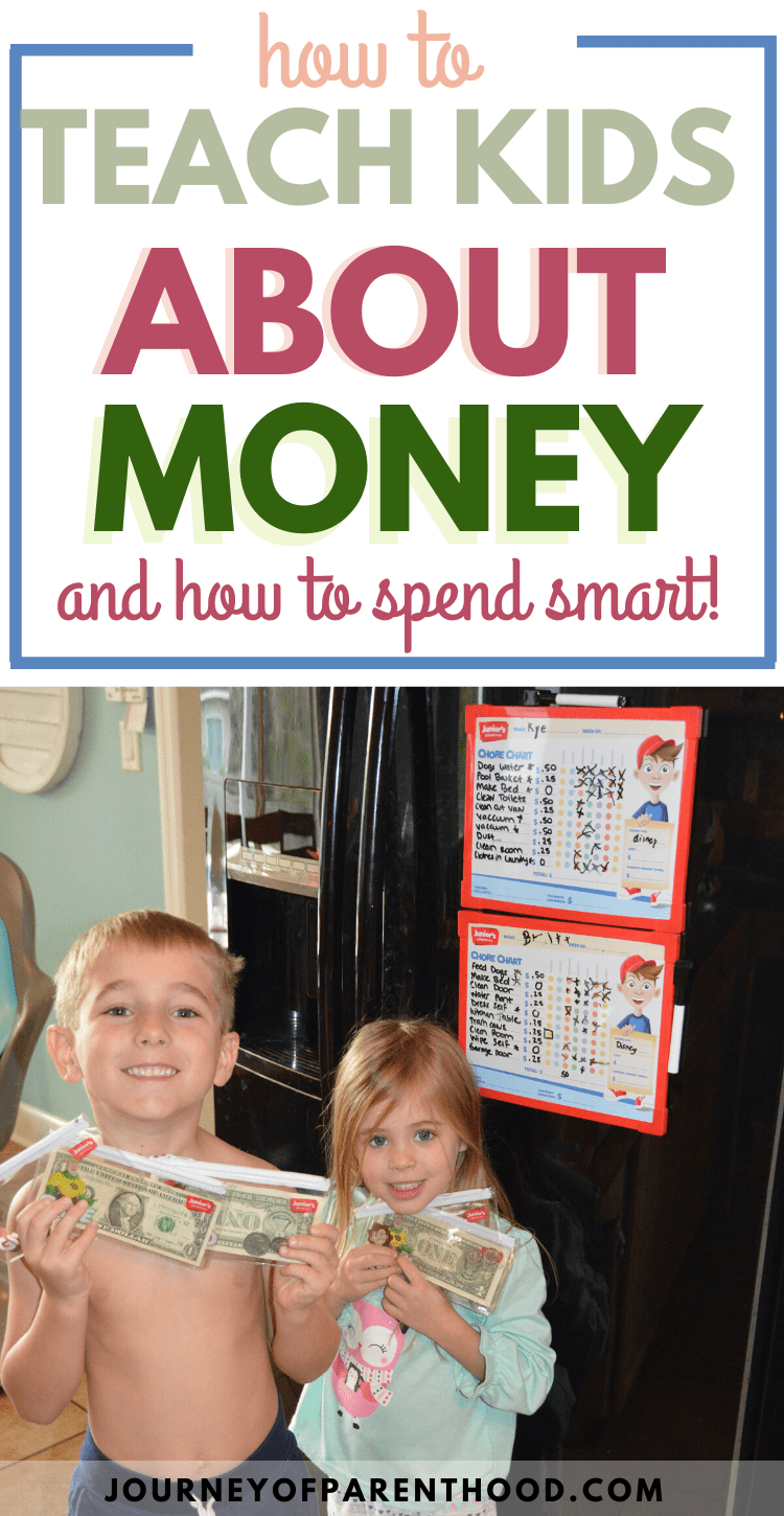 how to teach kids about money and how to spend smart