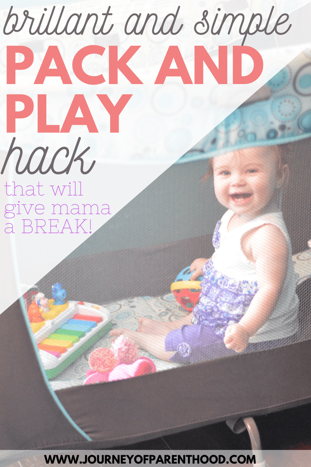 what is a pack and play used for? simple pack and play hack that will give mama a break!