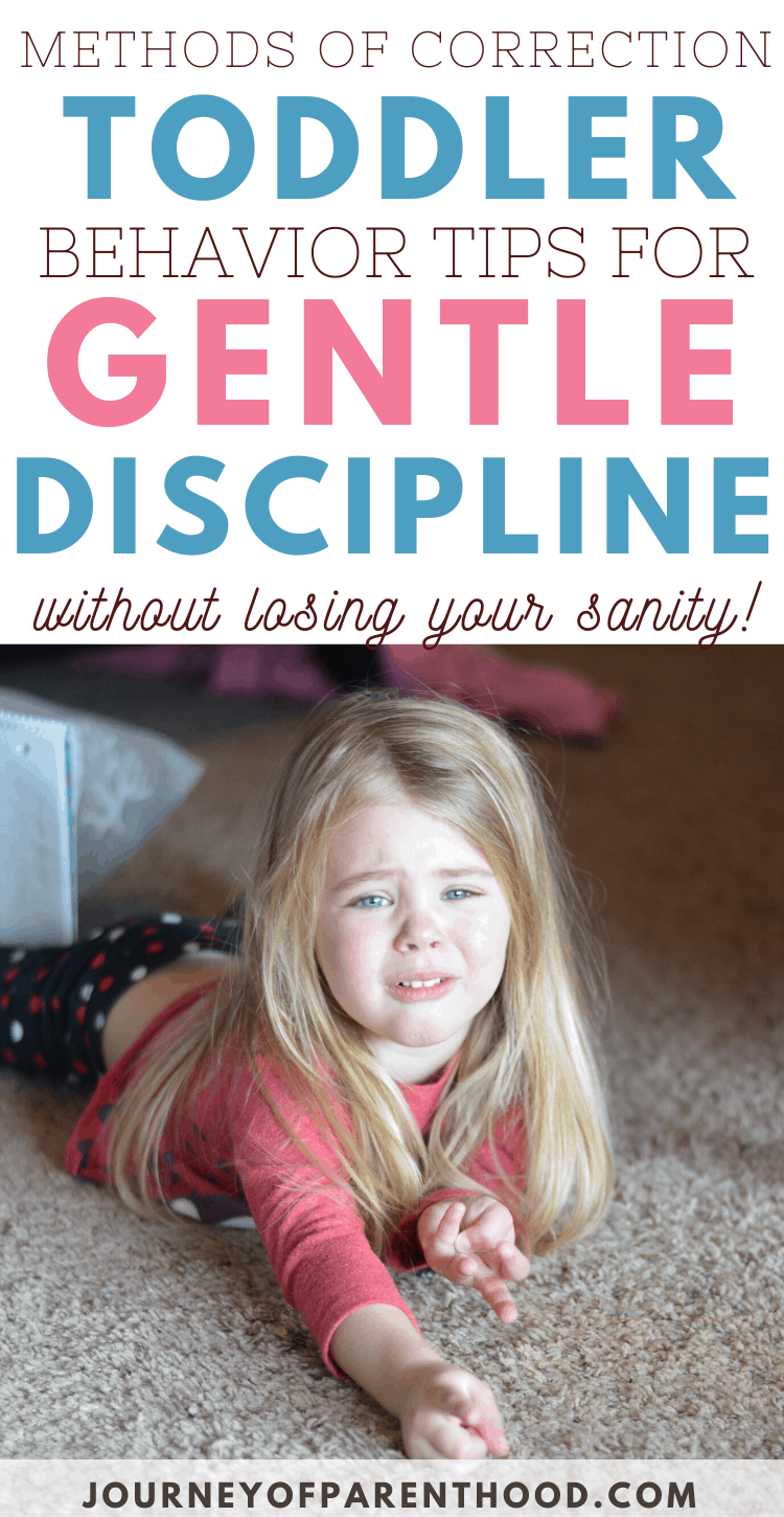 methods of correction toddler behavior tips for gentle discipline without losing your sanity