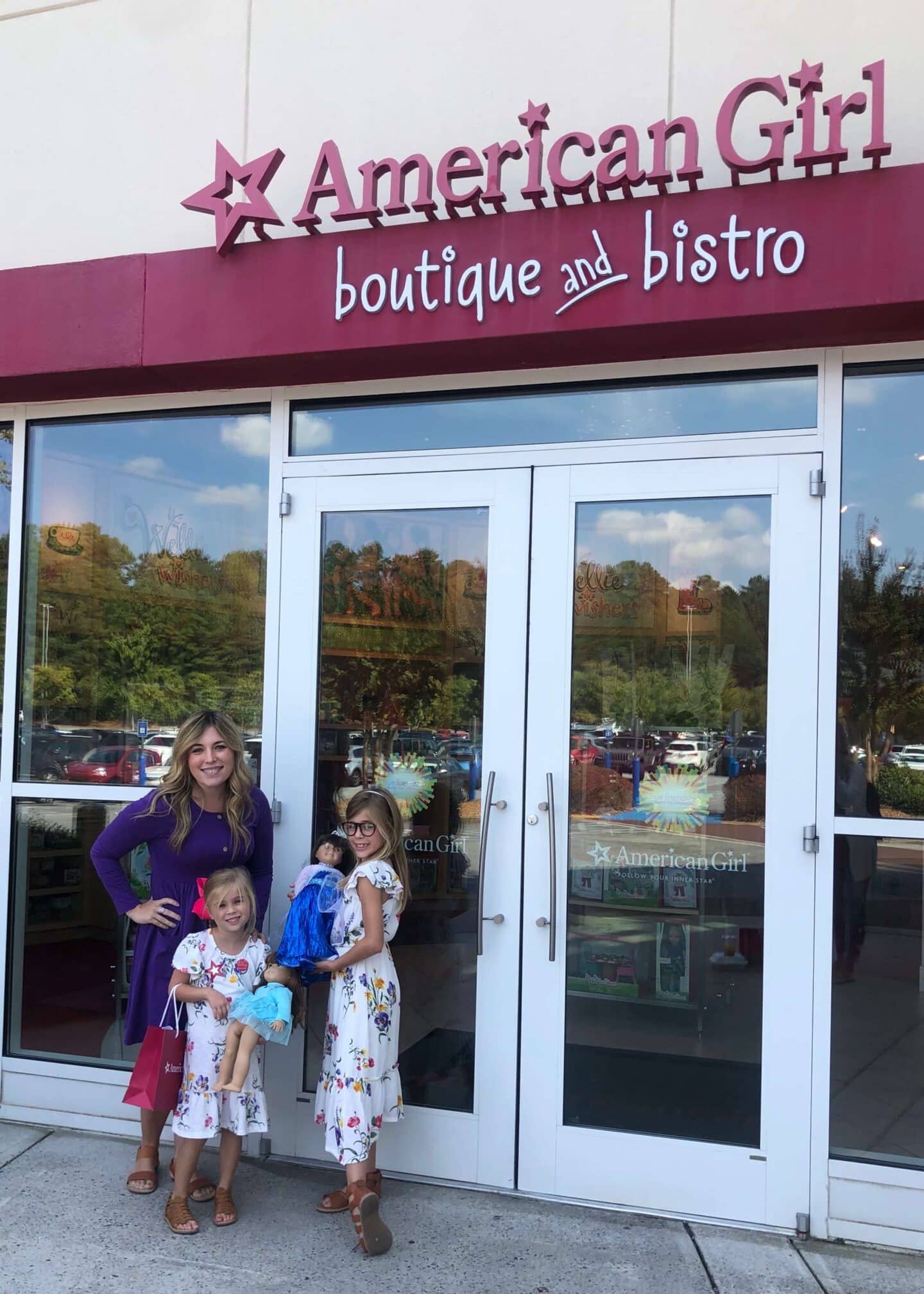 American girl doll boutique and bistro