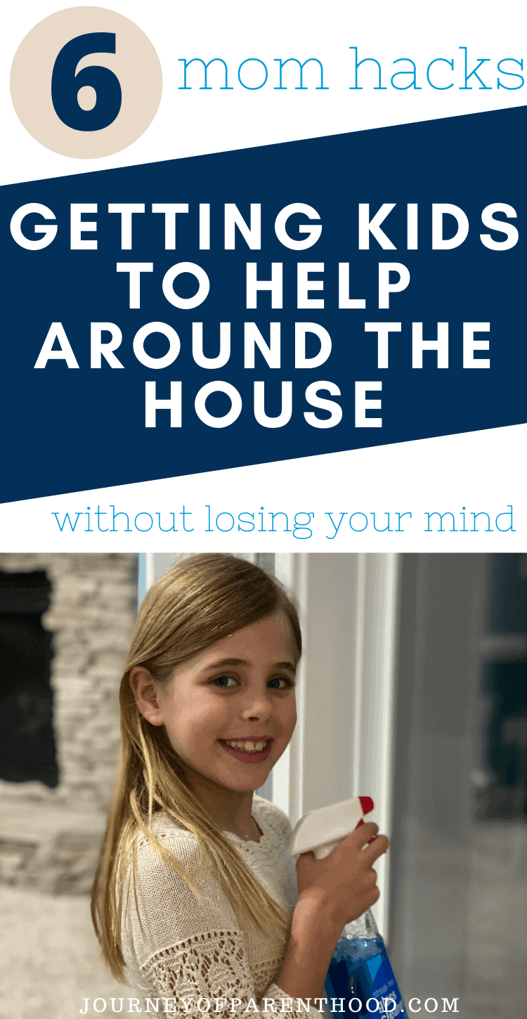 encouraging children to help with household chores