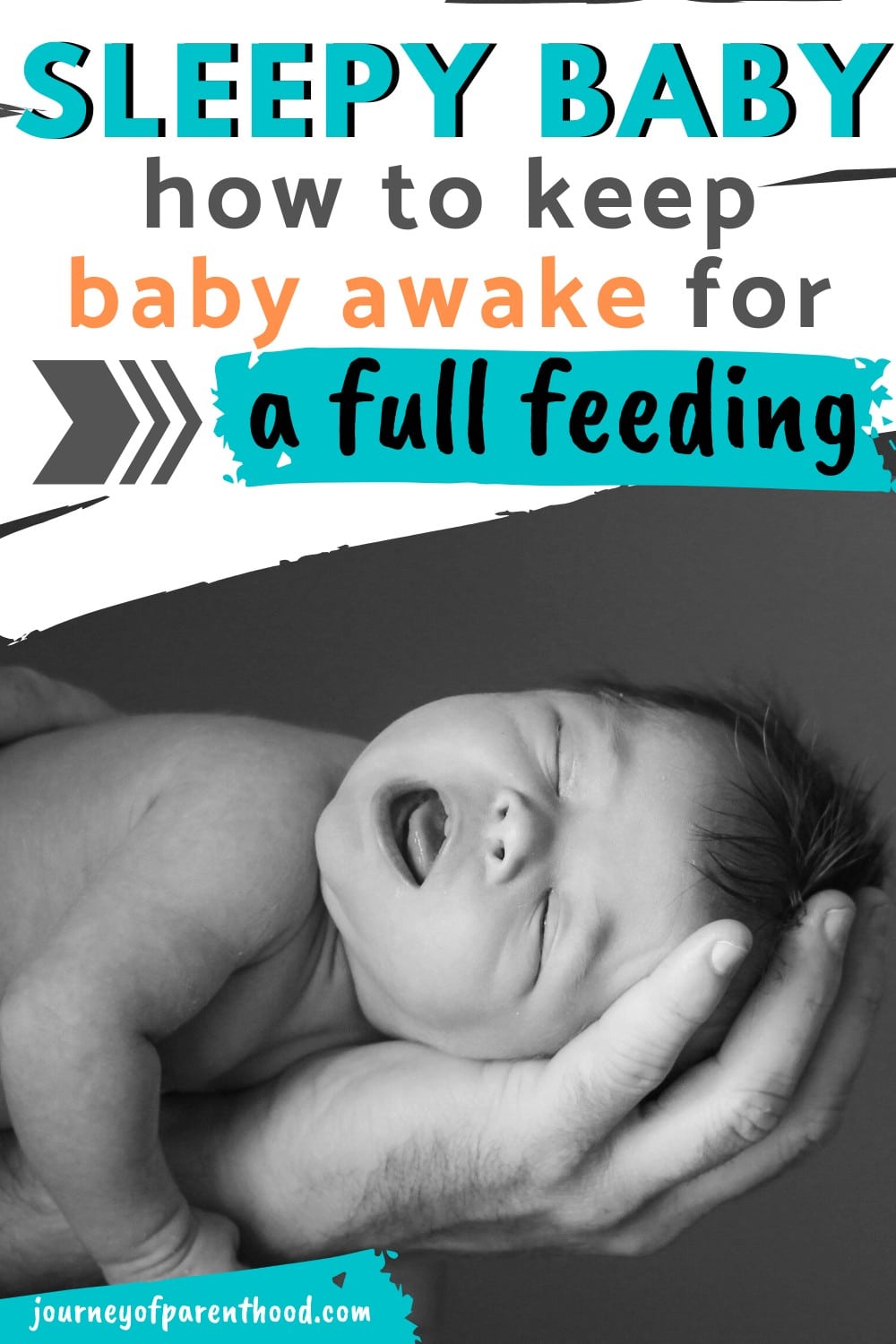 baby sleeping on breast? Keeping a Sleepy Newborn Awake for Full Feedings