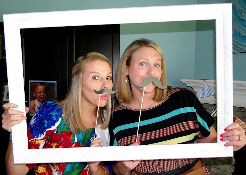 mustache man baby shower ideas