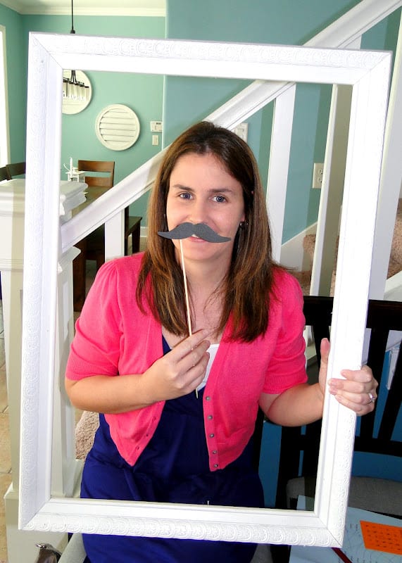 mustache man baby shower ideas