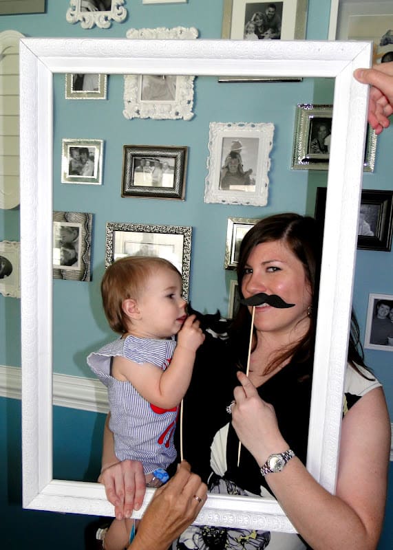 mustache man baby shower ideas