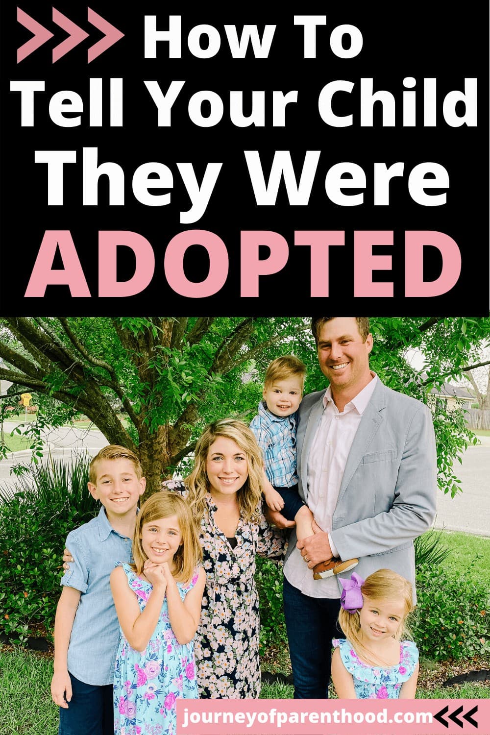 how to tell your child they were adopted