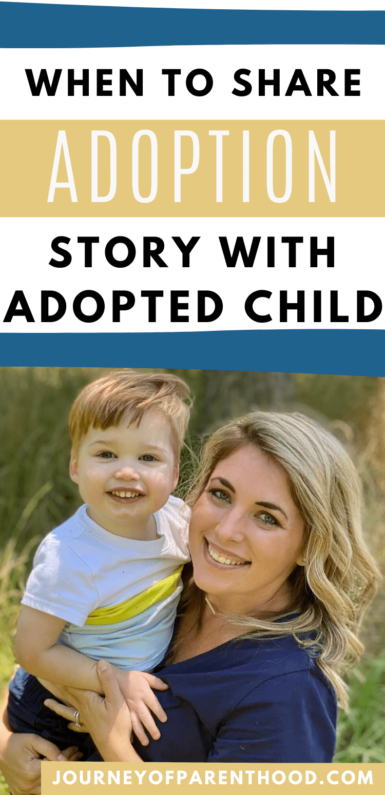 when to tell your child they are adopted