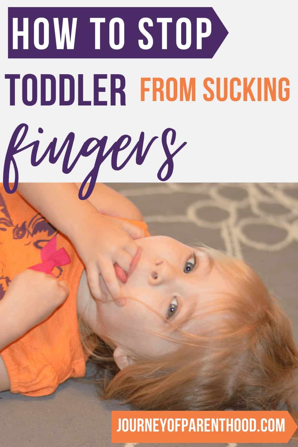 How To Stop Baby Or Toddler From Sucking Fingers