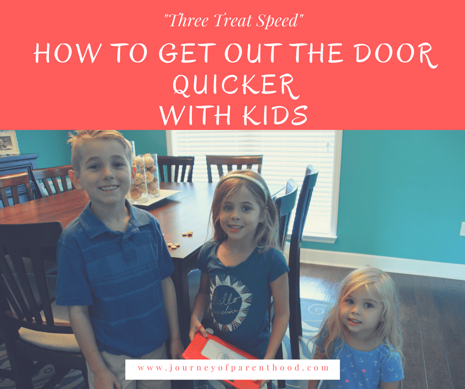 How To Get Out The Door Quicker With Kids: One Simple Tip!