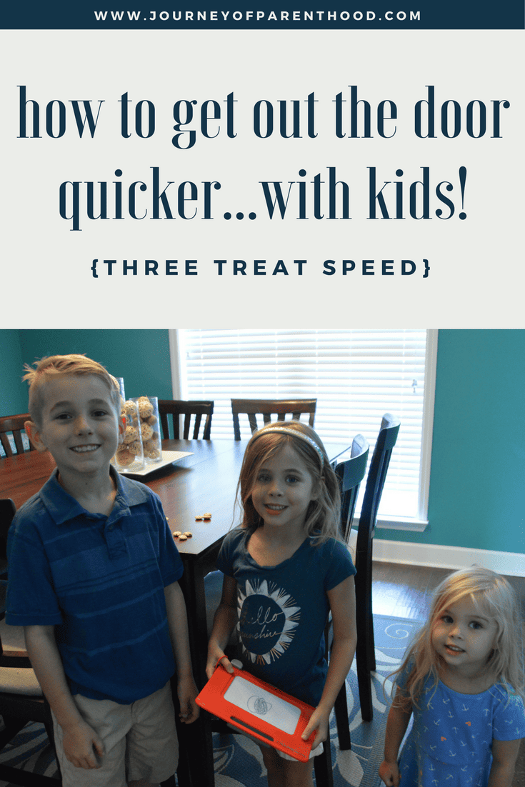 how to get out the door quicker with kids three candy speed three treat speed preschool wise