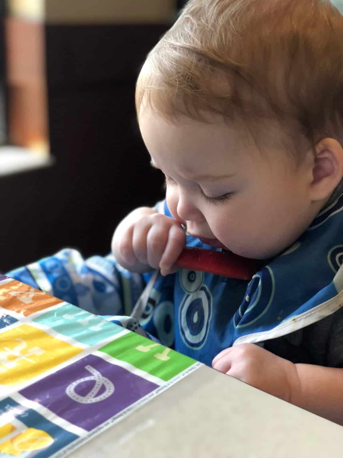 30 Best First Foods Using Baby Led Weaning - 3 Months Worth of Feeding Ideas for Your Baby when introducing solids using BLW!