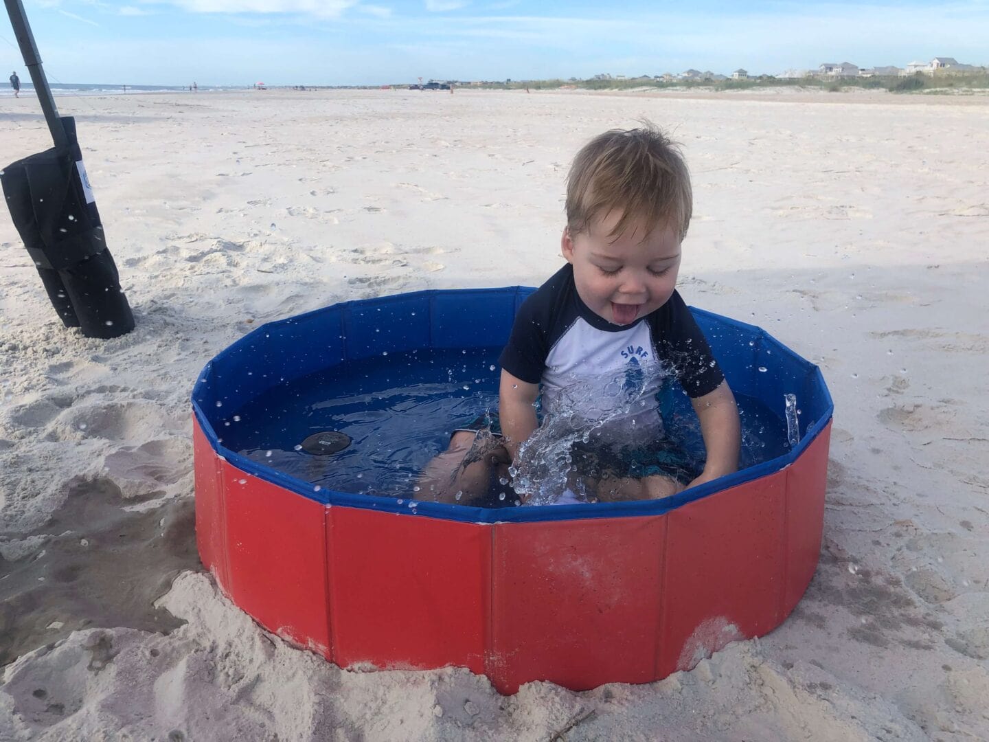 The BEST Toddler Pool: Baby and Kiddie Pool for the Beach!