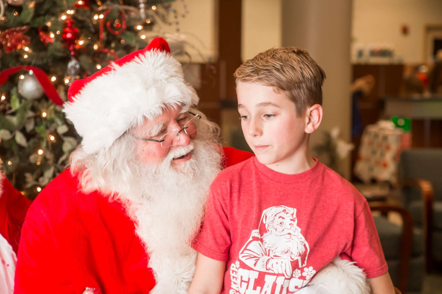 explaining santa to older child