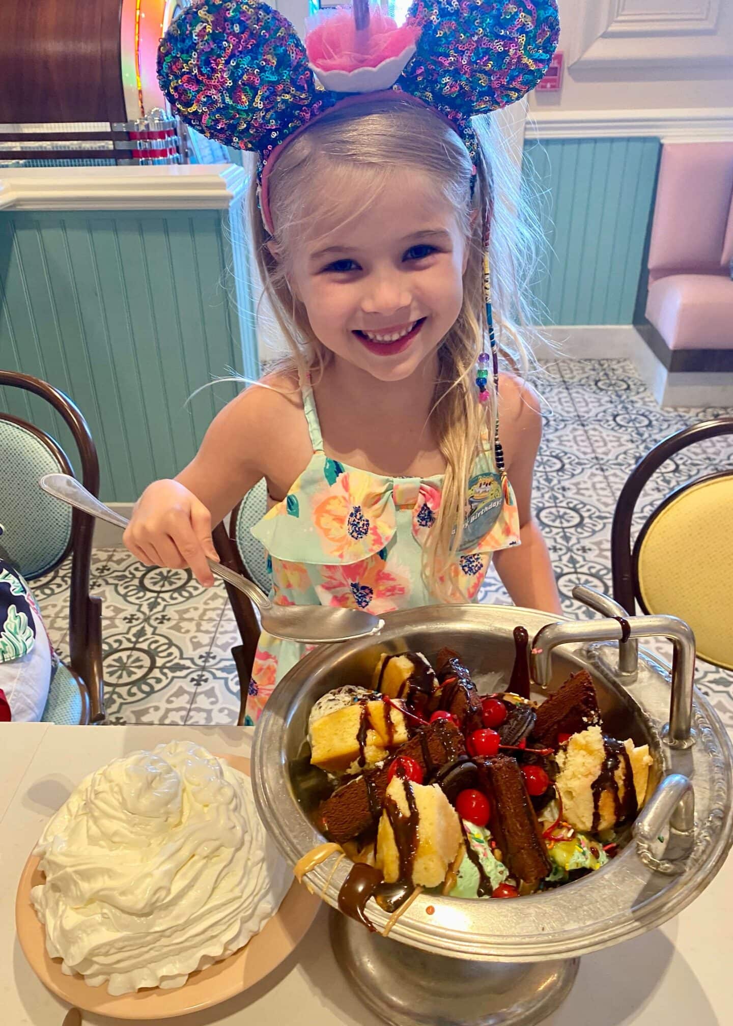 Tess’s Birthday Dinner at Beaches and Cream