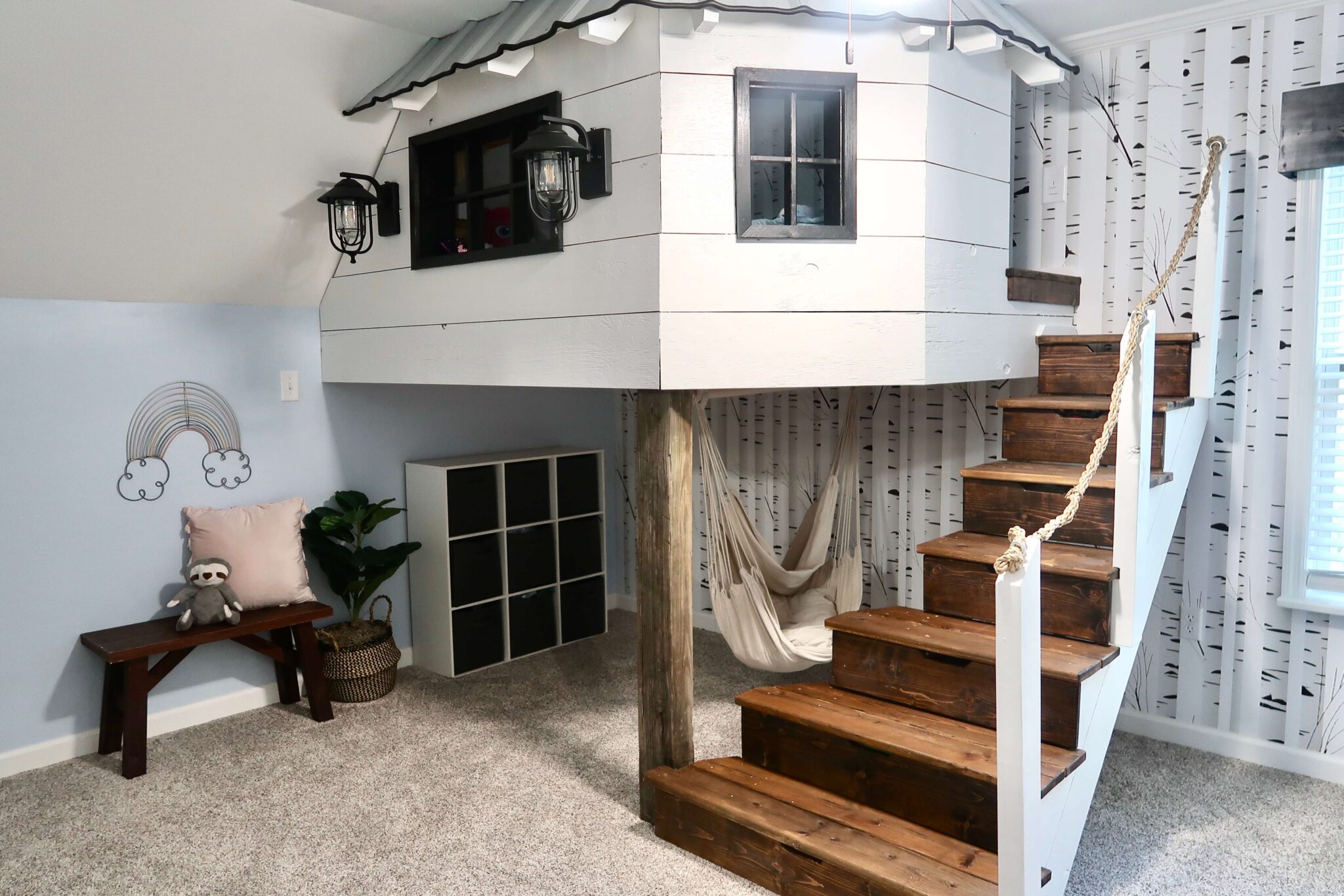 Tour of Our Home Tess's Treehouse Bedroom