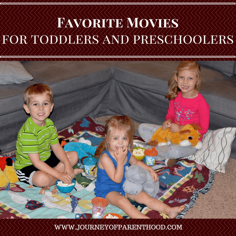best movies for toddlers and preschoolers