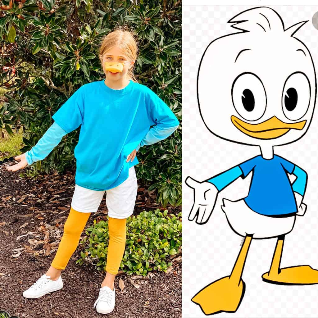 ducktales costumes dewey duck costume