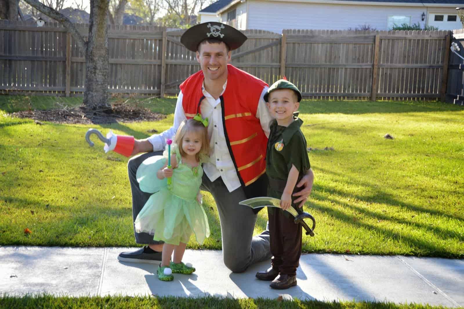 peter pan family costumes