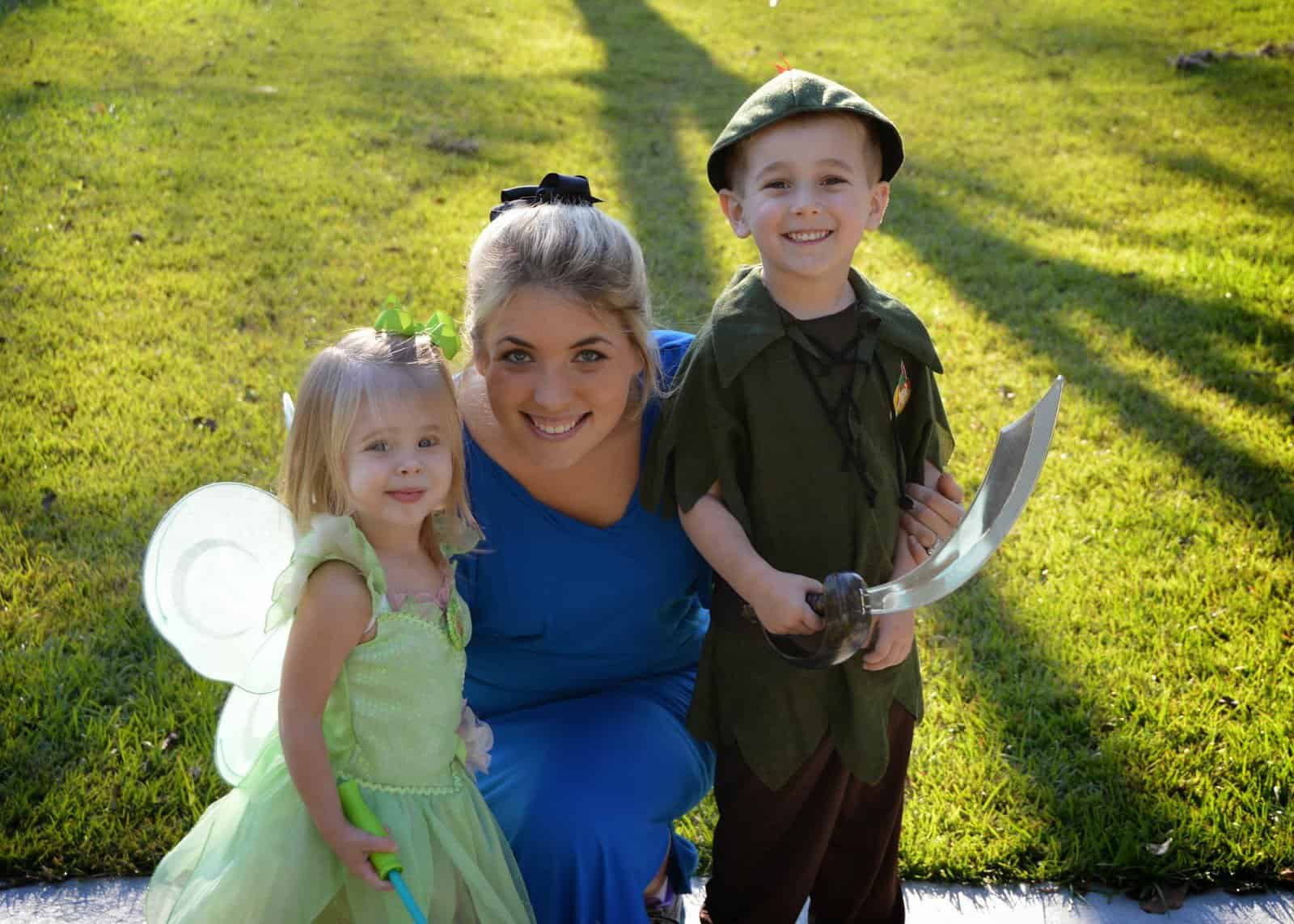 peter pan family costumes