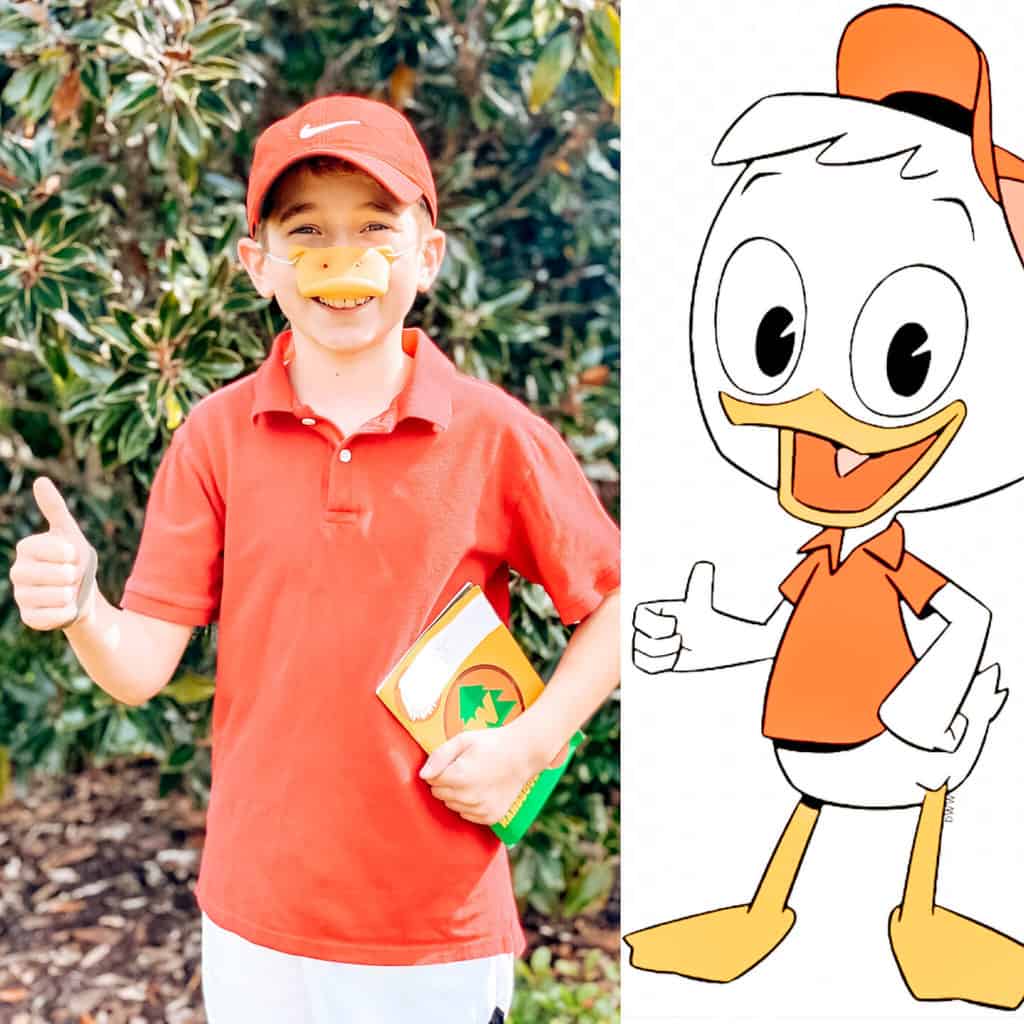 ducktales costumes huey duck costume