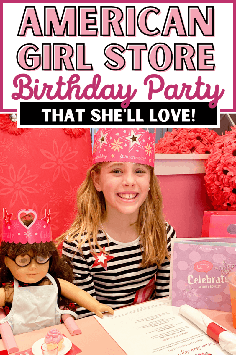 American Girl Doll Birthday Party Britt's 9th Birthday