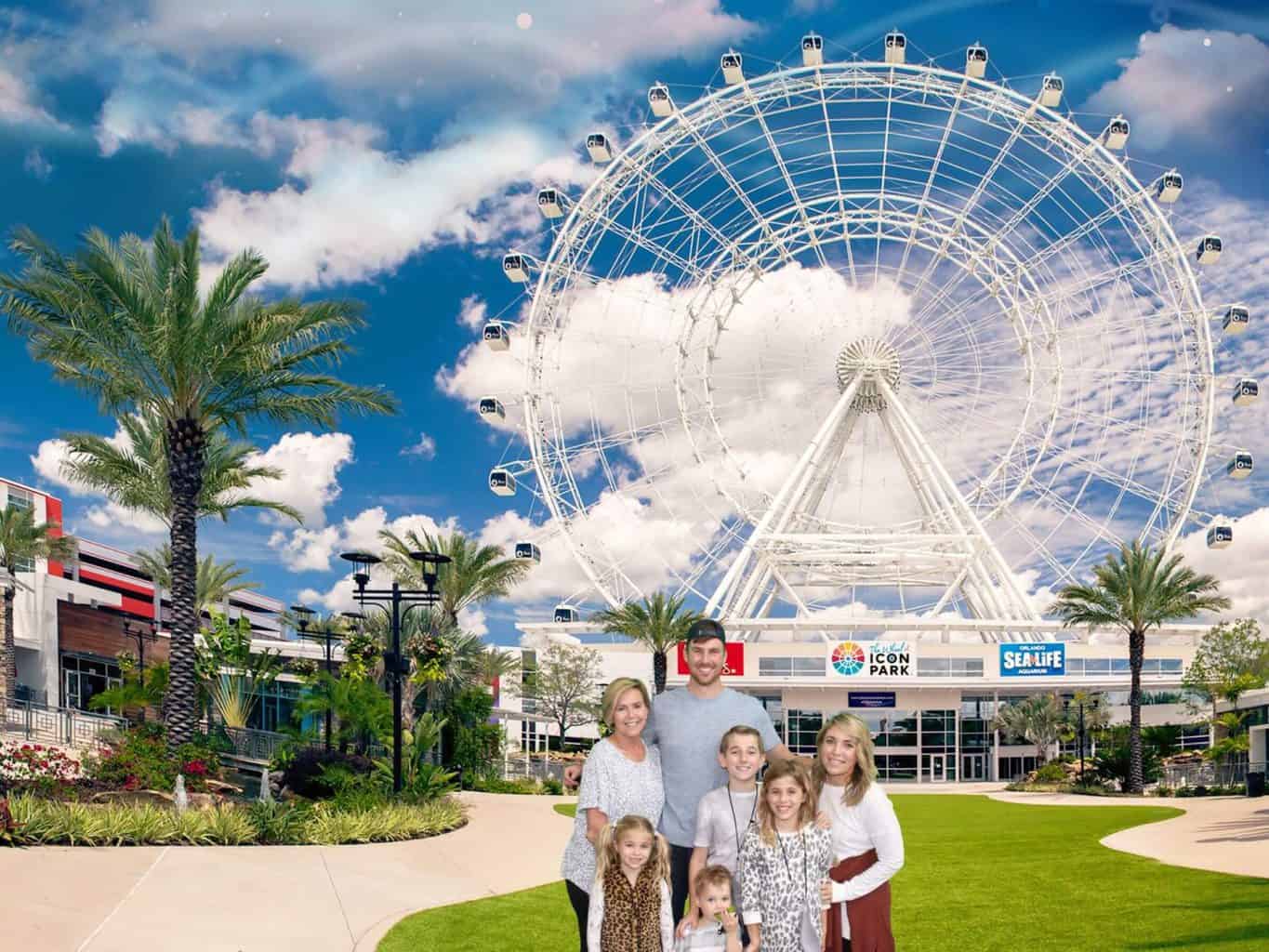 the wheel at Icon Park Orlando