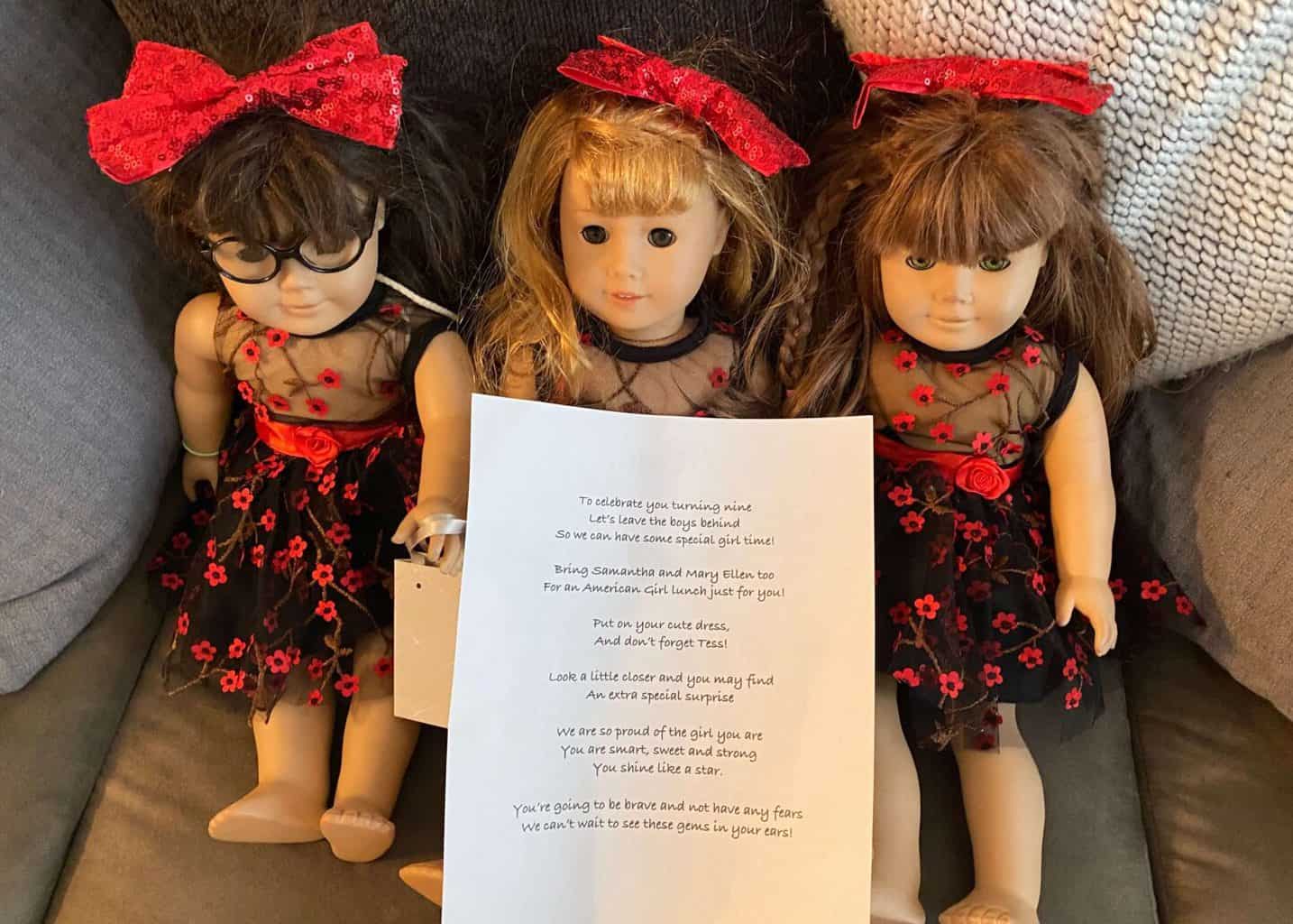 american girl doll birthday party