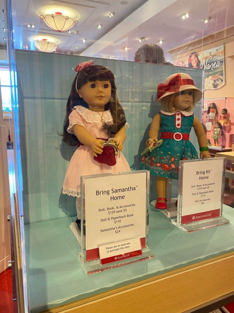 Britt's American Girl Store Birthday Party An American Girl Doll Party