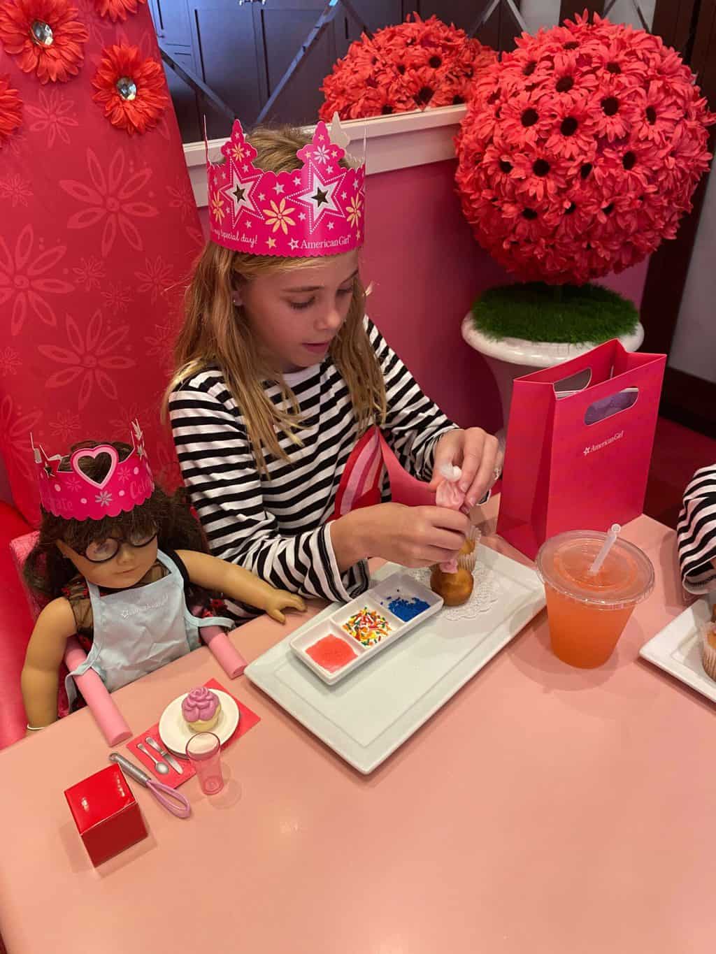 american girl doll birthday party