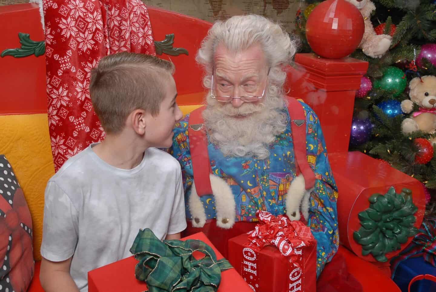 the santa workshop experience icon park orlando florida best place to meet santa for photos