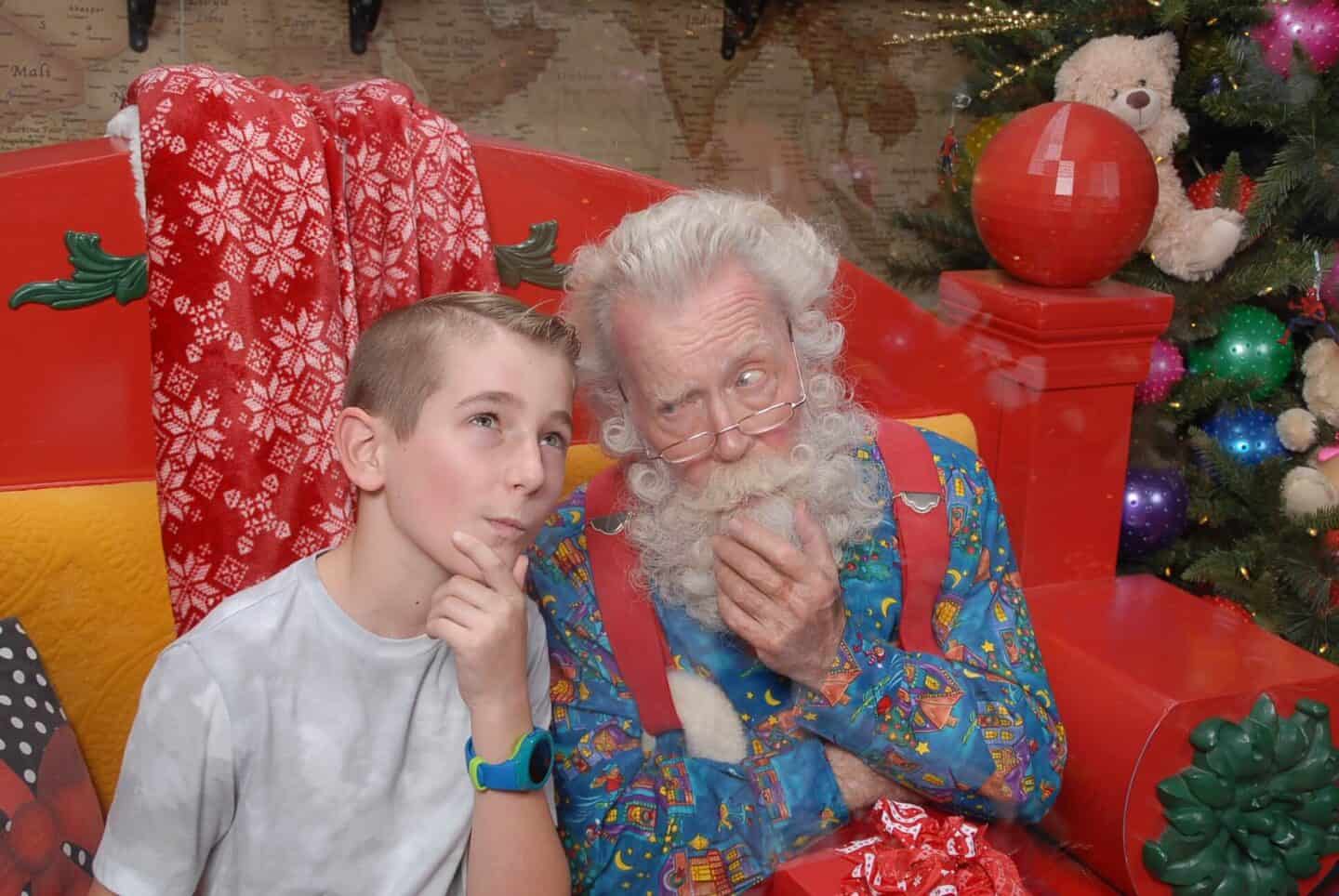 the santa workshop experience icon park orlando florida best place to meet santa for photos