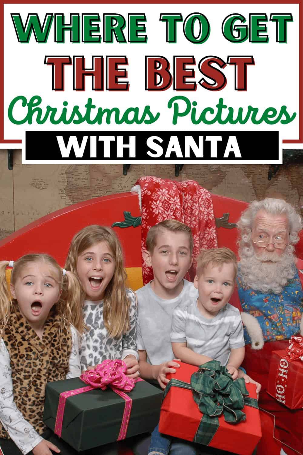 The Best Place to Meet Santa for the Best Santa Photos: Santa Workshop Experience at Icon Park Orlando Florida