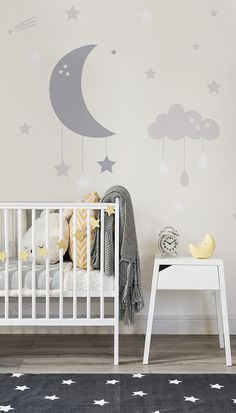 gender neutral themed baby nursery