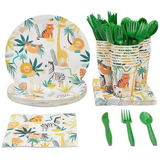 jungle party supplies