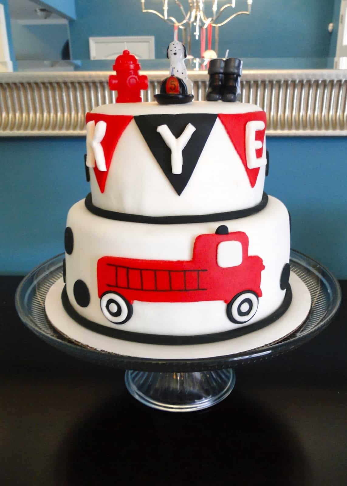 fire truck birthday party ideas