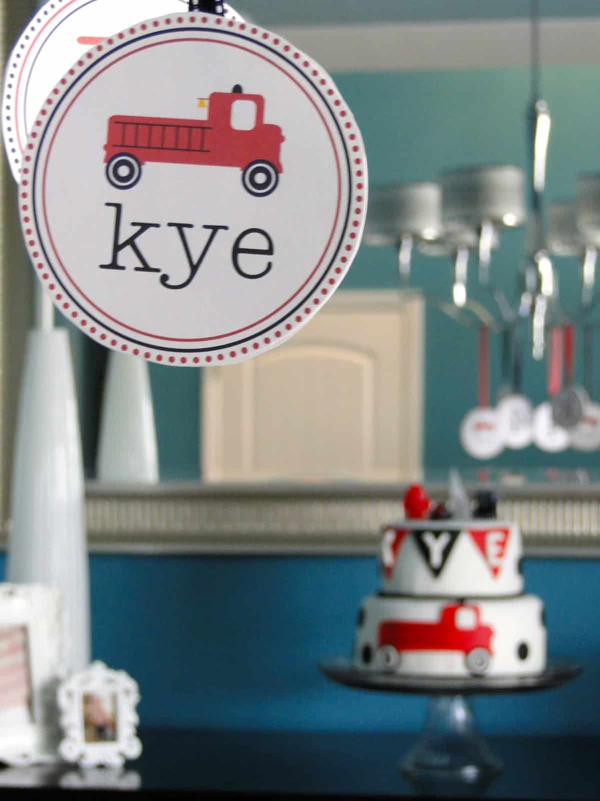 fire truck birthday party ideas