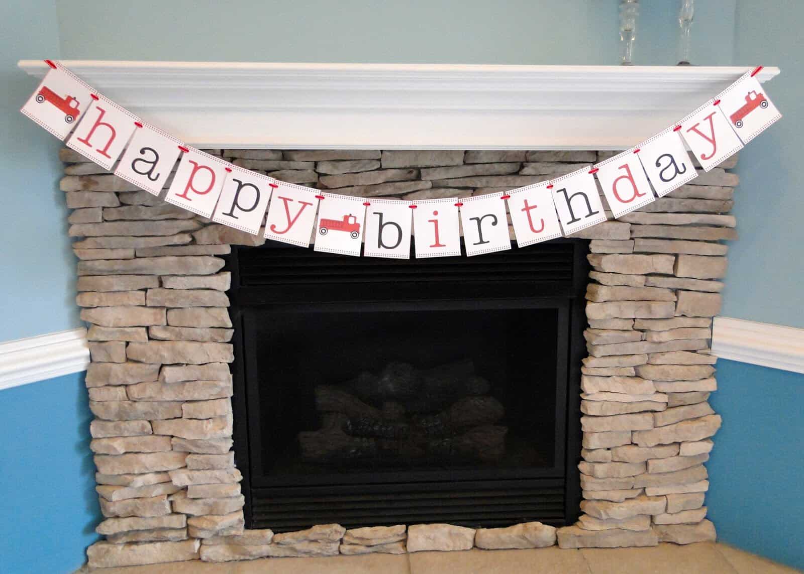 fire truck birthday party ideas