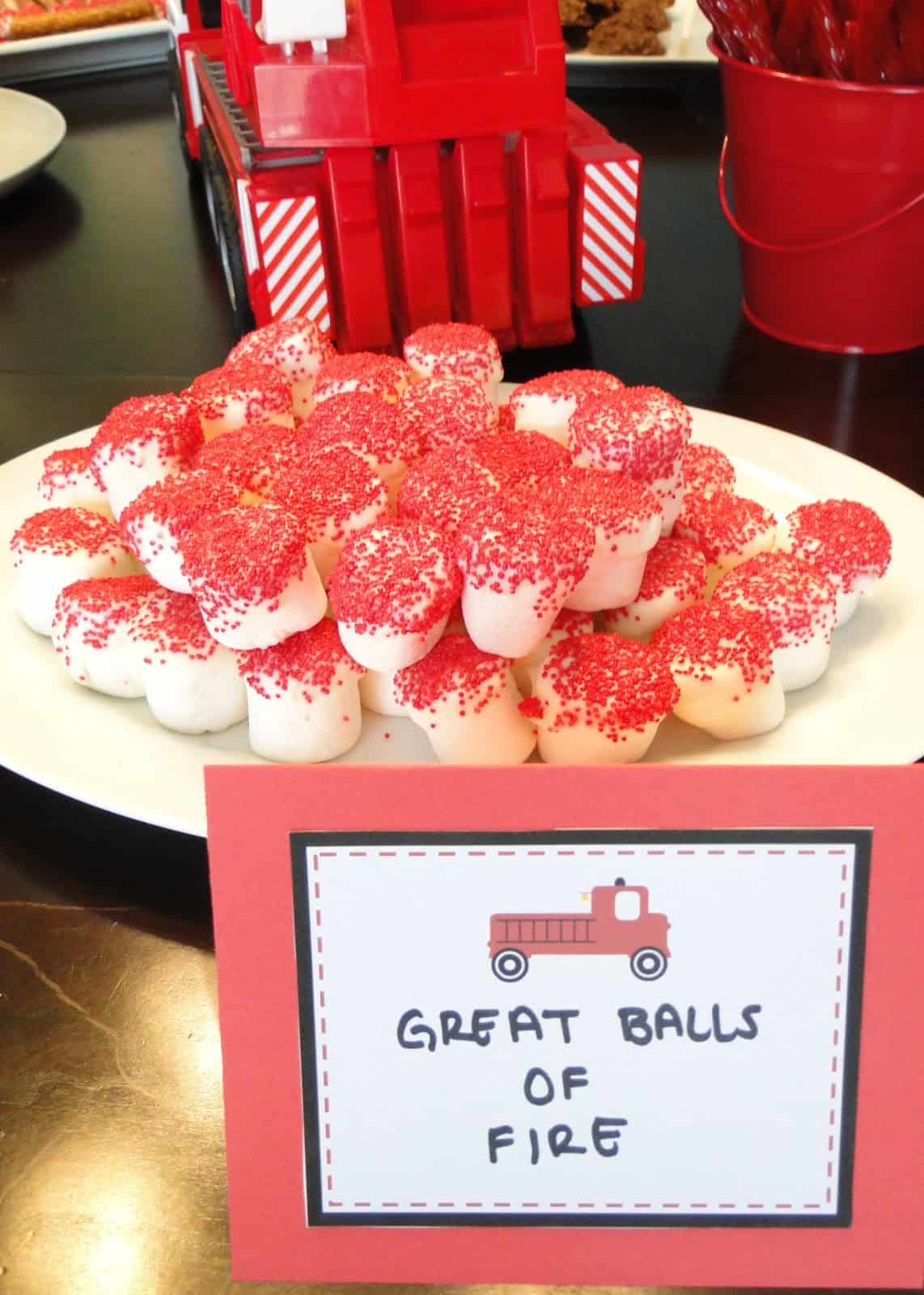 fire truck birthday party ideas