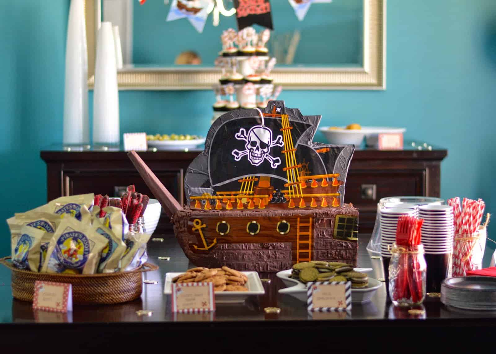 pirate themed birthday party