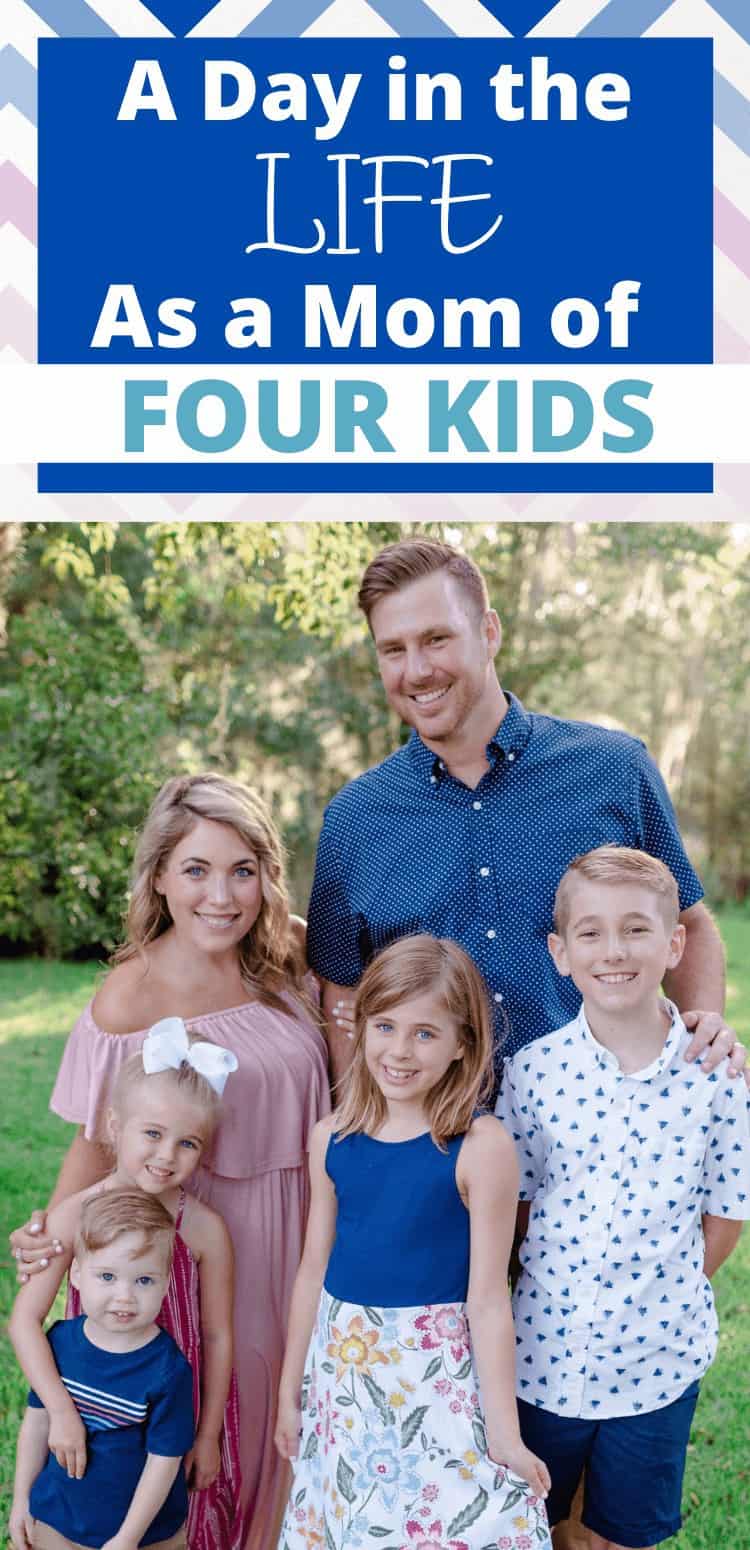 day in the life with four kids