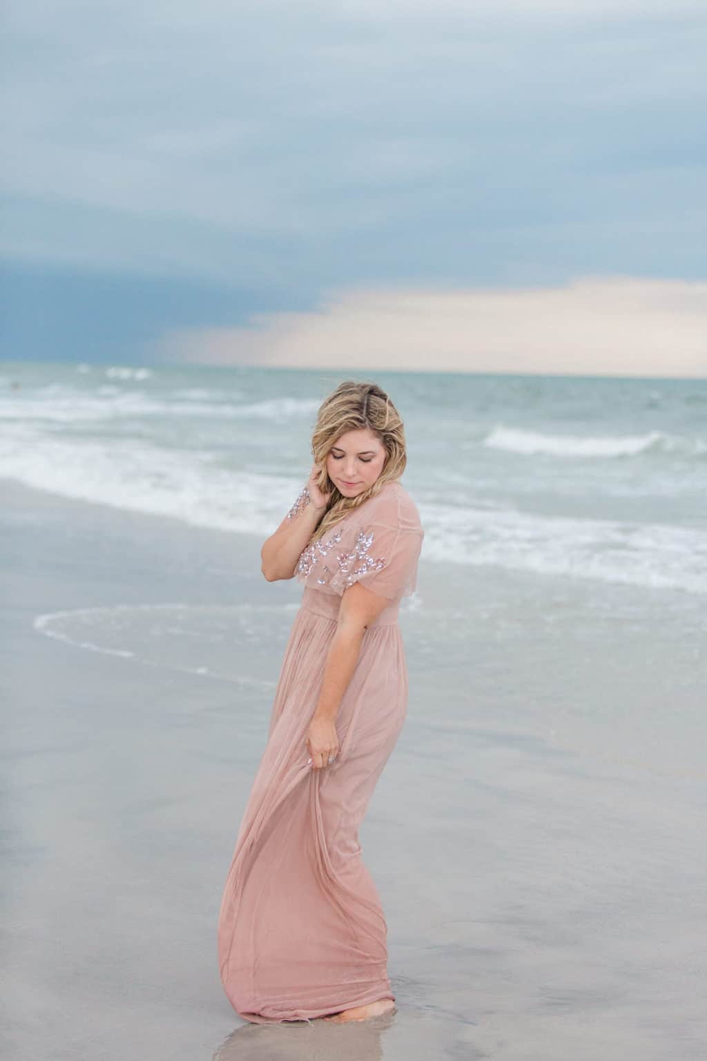 fancy beach dress for family photos