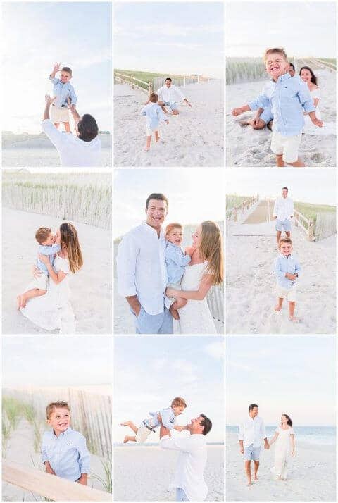 beach family photo ideas