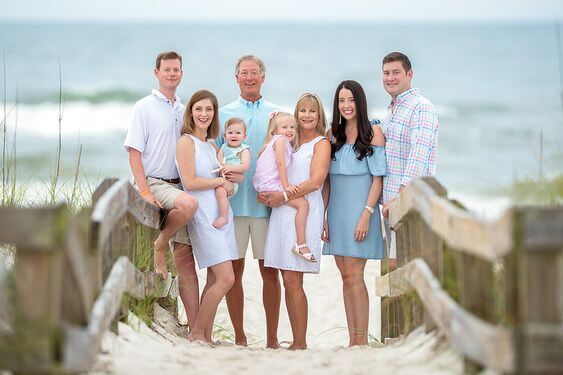 Beach family photo shop outfits