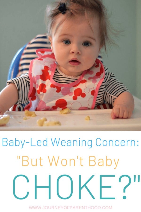 baby led weaning choking and gagging