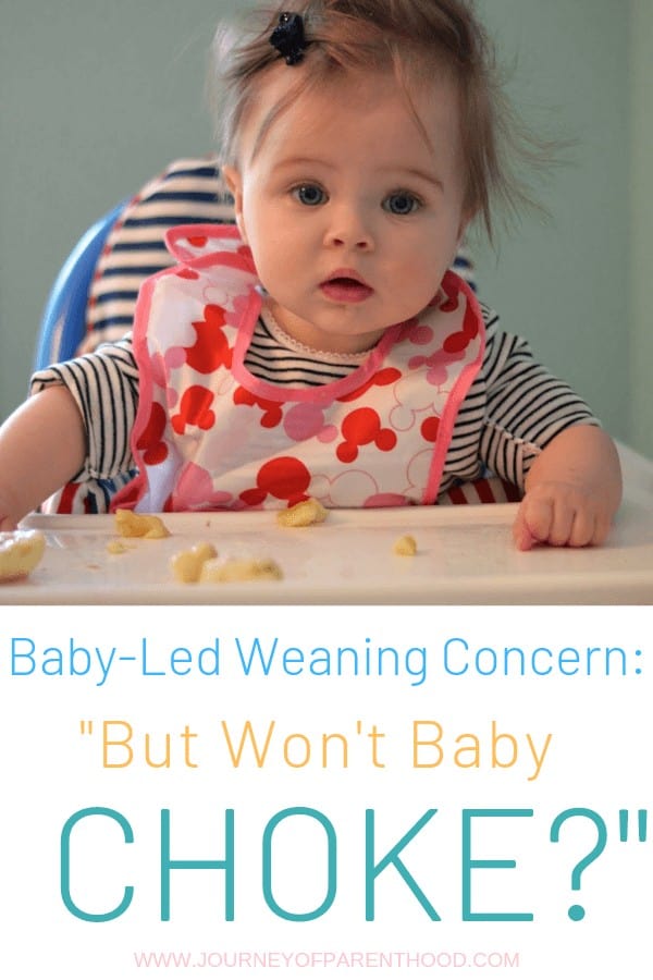baby led weaning choking and gagging