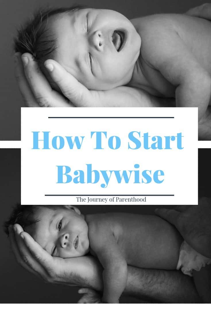 how to start babywise sleep training