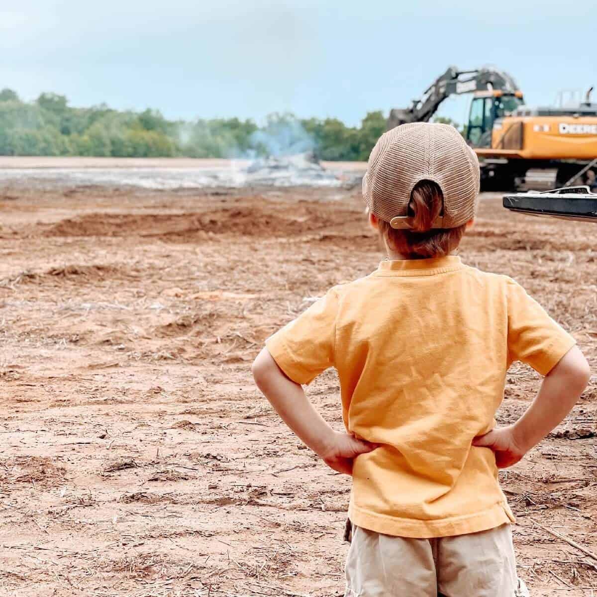 Spear’s Favorite Day Ever: Excavator Riding