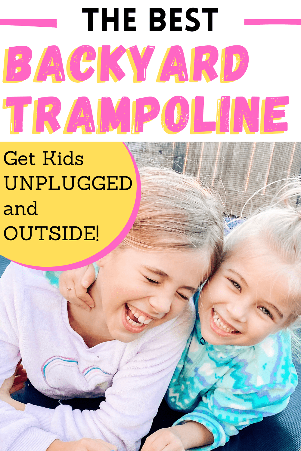 The Best Outdoor Trampoline for Kids