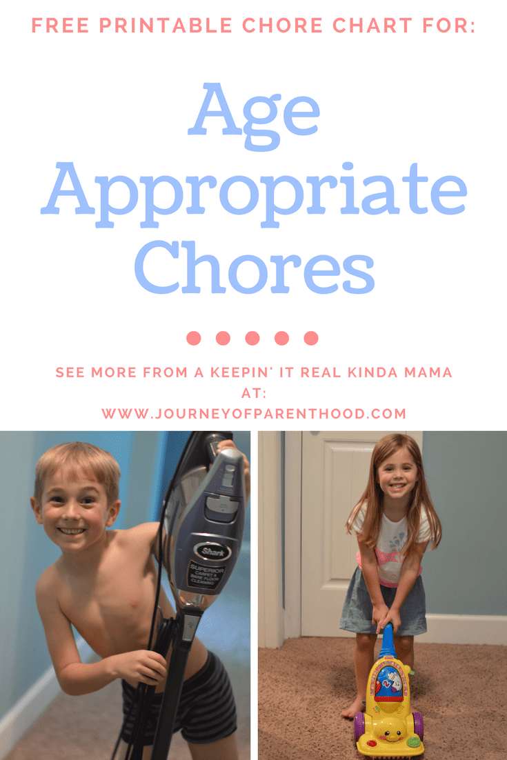 free chore chart printable