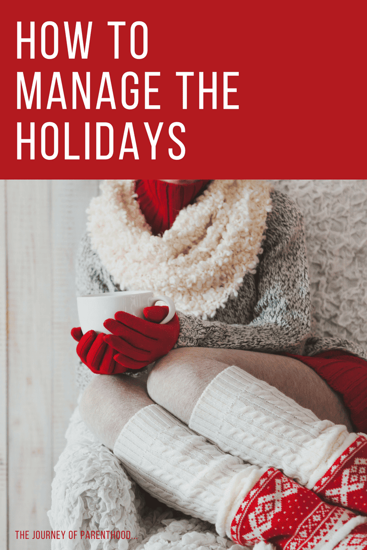 how to manage the holidays as a mom